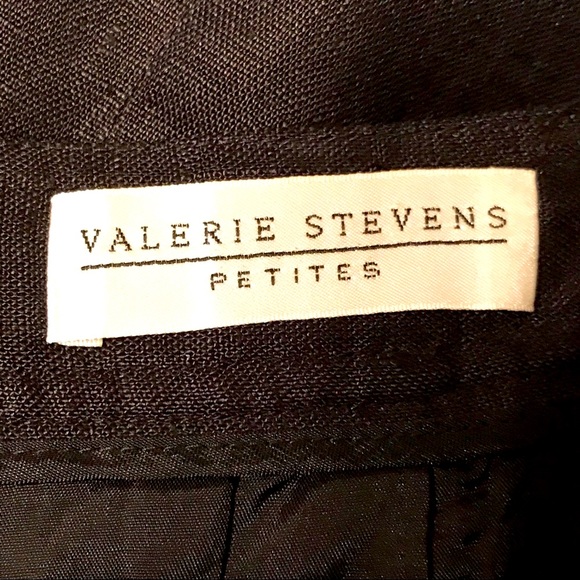 Black Linen Skirt - Picture 5 of 10